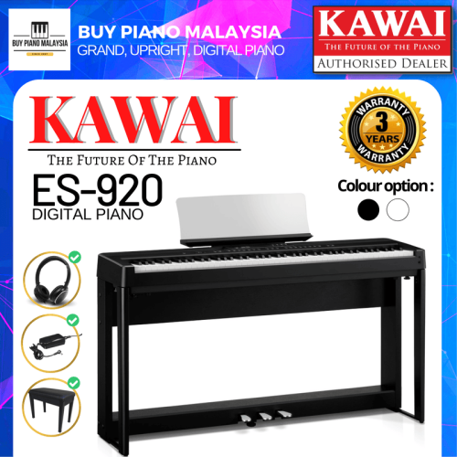 Kawai ES920 (88-Key Digital Piano Package)