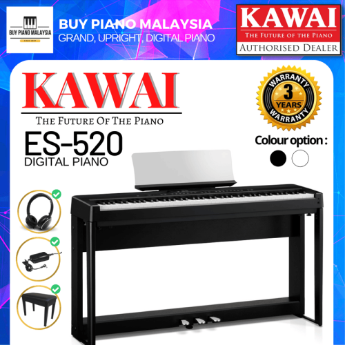 Kawai ES520 (88-Key Digital Piano Package)