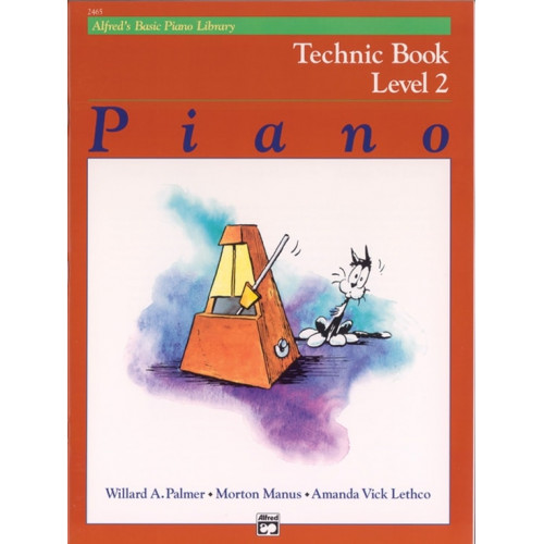 Alfred's Basic Piano Library Technic Book Level 2