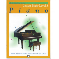 Alfred's Basic Piano Library Lesson Book Level 3