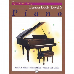 Alfred's Basic Piano Library Lesson Book Level 6