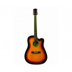 Morrison DD1C 41inch Acoustic Guitar-Sunburst