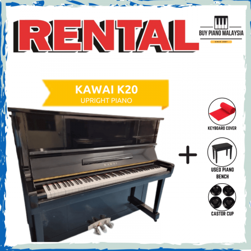 *1 Yr FREE 1 Month RENTAL* Kawai K20 Upright Piano