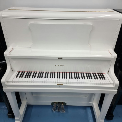 Kawai K48 White Japan Piano