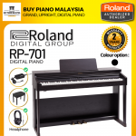 Roland F701 (88-Key Digital Piano Package)