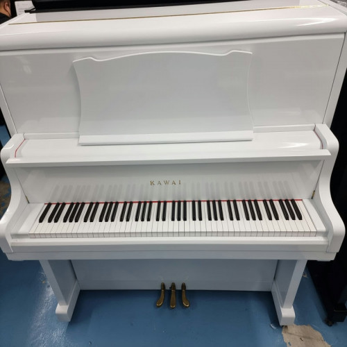 Kawai KU5 White Japan Piano