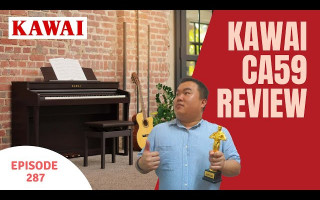 Kawai CA59 电子钢琴解说 - Kawai 木制琴键 & Onkyo 宇宙最强Speaker ! 强到没朋友！