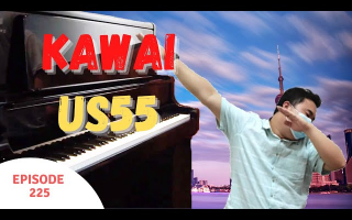 Kawai US55 Upright Piano Review 卡哇伊US55立式钢琴解说