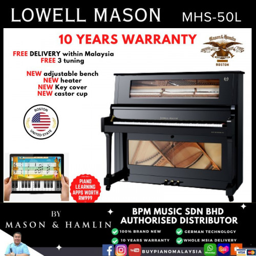 Lowell Mason MHS50L Upright Piano