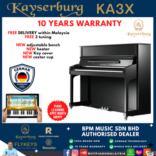 Kayserburg KA3X Upright Piano