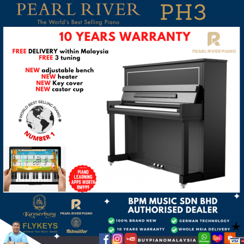 Pearl River PH3 Upright Piano