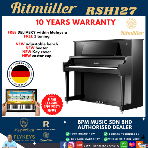 Ritmüller RSH127 Upright Piano