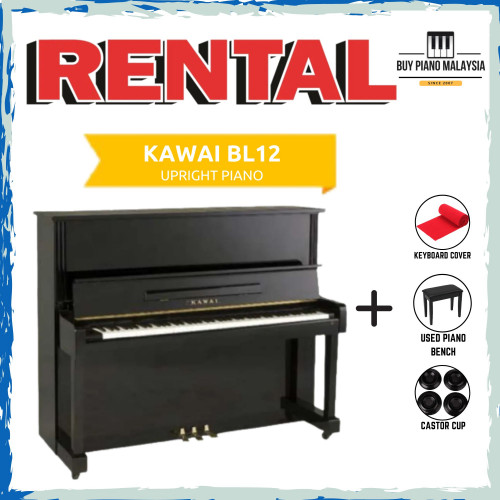 *1 Yr FREE 1 Month RENTAL* Kawai BL12 Upright Piano