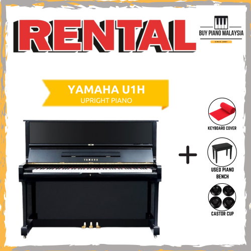 *1 Yr FREE 1 Month RENTAL* Yamaha U1H Upright Piano
