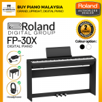 Roland FP30X (88-Key Digital Piano Package)