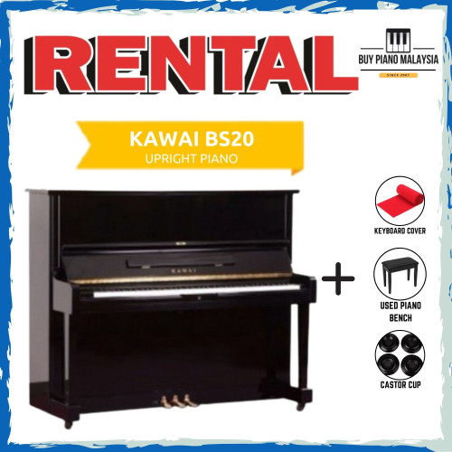 *1 Yr FREE 1 Month RENTAL* Kawai BS20 Upright Piano