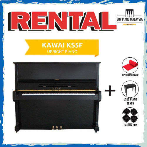 *1 Yr FREE 1 Month RENTAL* Kawai KS5F Upright Piano