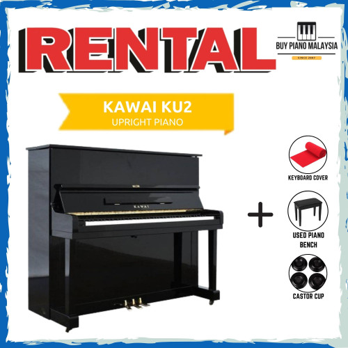 *1 Yr FREE 1 Month RENTAL* Kawai KU2 Upright Piano