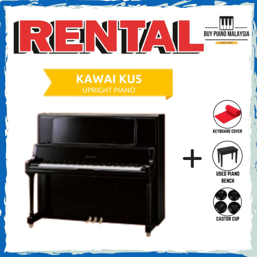 *1 Yr FREE 1 Month RENTAL* Kawai KU5 Upright Piano