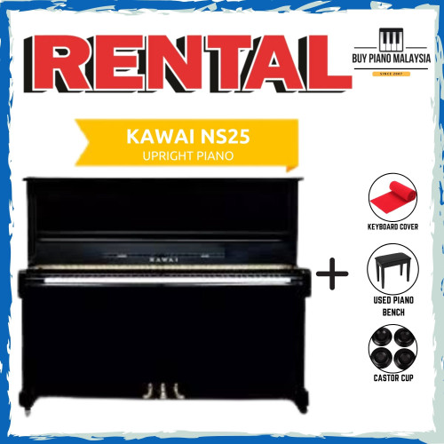 *1 Yr FREE 1 Month RENTAL* Kawai NS25 Upright Piano