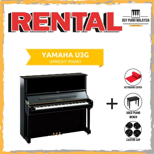 *1 Yr FREE 1 Month RENTAL* Yamaha U3G Upright Piano