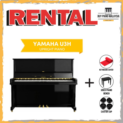 *1 Yr FREE 1 Month RENTAL* Yamaha U3H Upright Piano