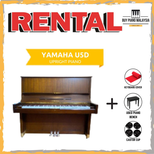 *1 Yr FREE 1 Month RENTAL* Yamaha U5D Upright Piano