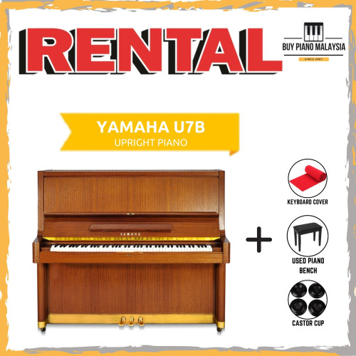 *1 Yr FREE 1 Month RENTAL* Yamaha U7B Upright Piano