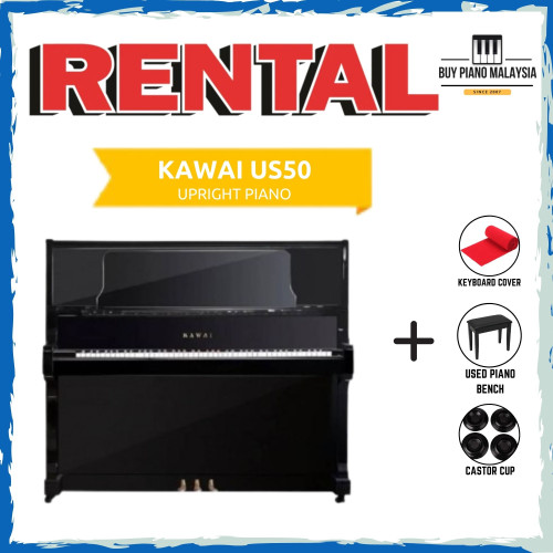 *1 Yr FREE 1 Month RENTAL* Kawai US50 Upright Piano