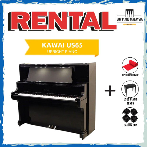 *1 Yr FREE 1 Month RENTAL* Kawai US65 Upright Piano