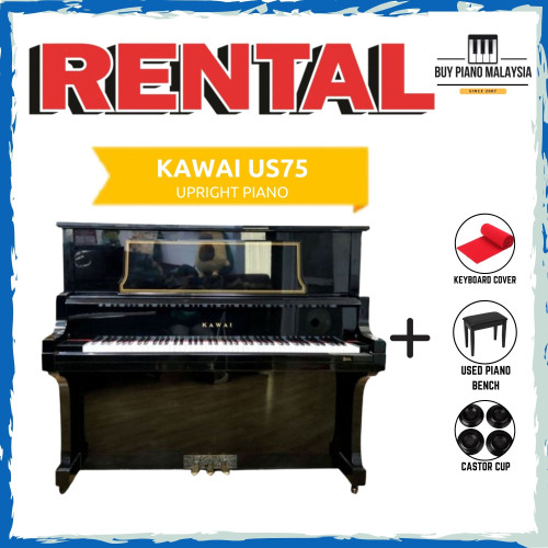 *1 Yr FREE 1 Month RENTAL* Kawai US75 Upright Piano