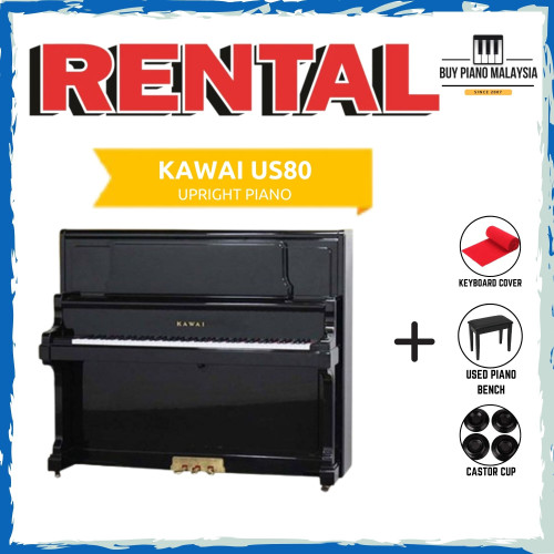*1 Yr FREE 1 Month RENTAL* Kawai US80 Upright Piano