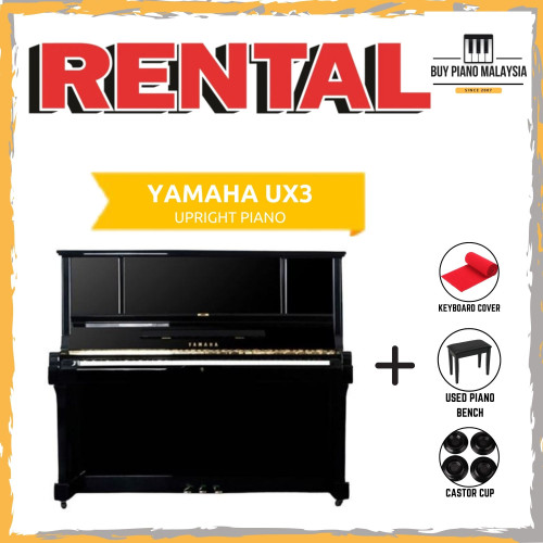 *1 Yr FREE 1 Month RENTAL* Yamaha UX3 Upright Piano