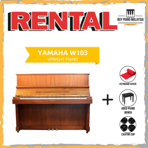 *1 Yr FREE 1 Month RENTAL* Yamaha W103 Upright Piano