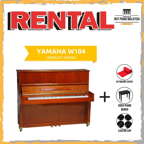 *1 Yr FREE 1 Month RENTAL* Yamaha W104 Upright Piano