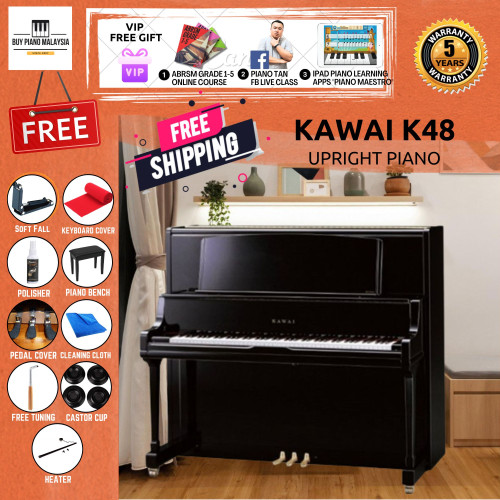 Kawai K48 Upright Piano