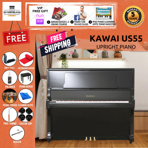 Kawai US55 Upright Grand Piano
