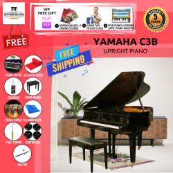 Yamaha C3B Grand Piano (2 Pedals)