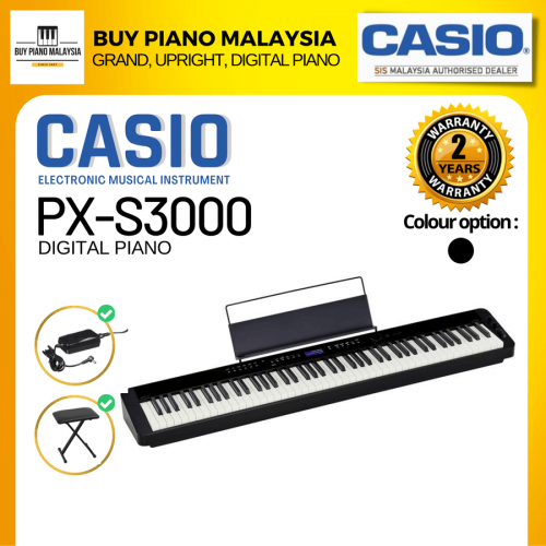 Casio Privia PX-S3000 (88-Key Digital Piano)
